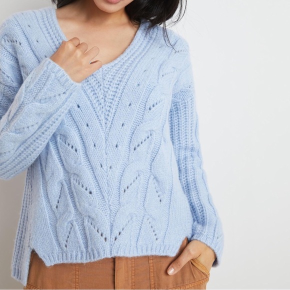 Anthropologie Ramona Cable-Knit Sweater. Pre-Owned. - Picture 2 of 13